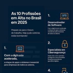 As 10 Profissões em Alta no Brasil: Tendências do Mercado de Trabalho em 2025